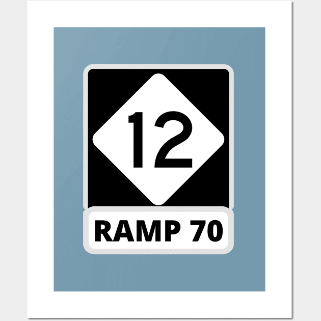 Ramp 70 Ocracoke Wall Art by Trent Tides